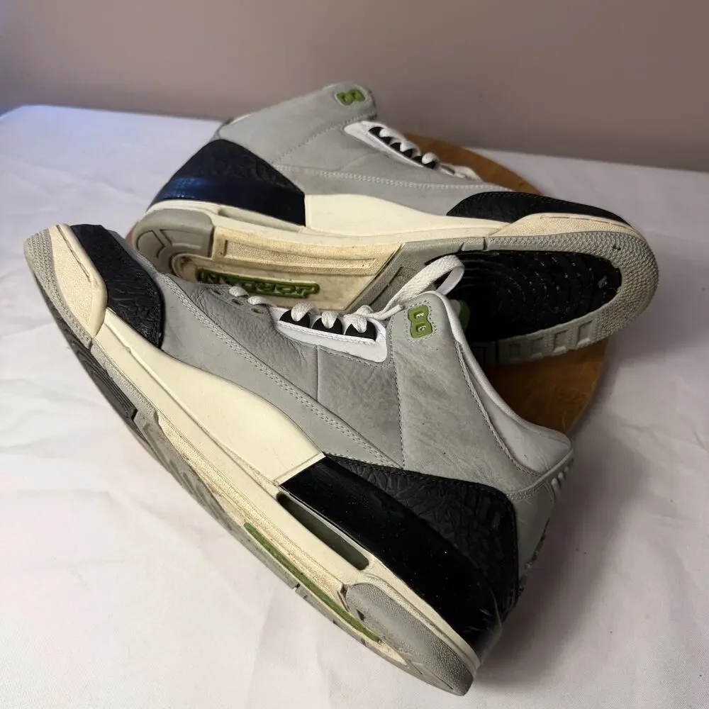Size 12 - Air Jordan 3 Retro Chlorophyll 136064-006